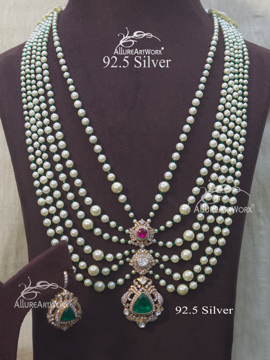 Ema Silver Necklace